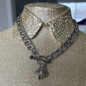 Juicy Couture Vintage Silver Chunky Necklace (mini)